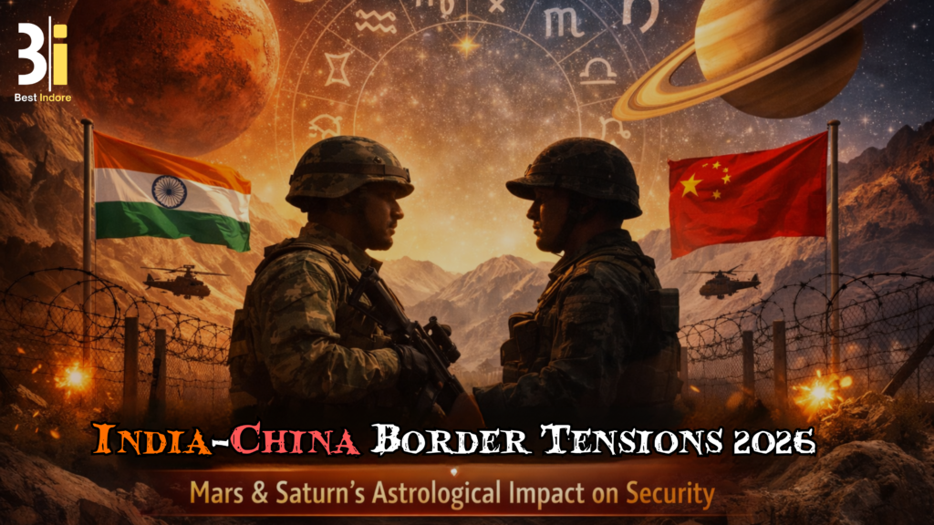 India–China Border Tensions 2026: Mars & Saturn’s 