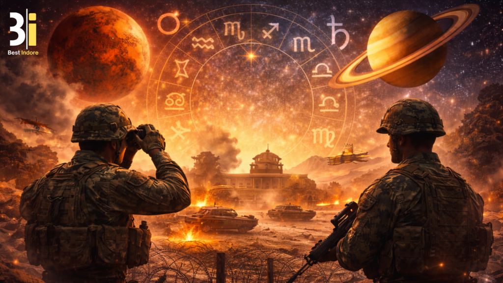 India–China Border Tensions 2026: Mars & Saturn’s