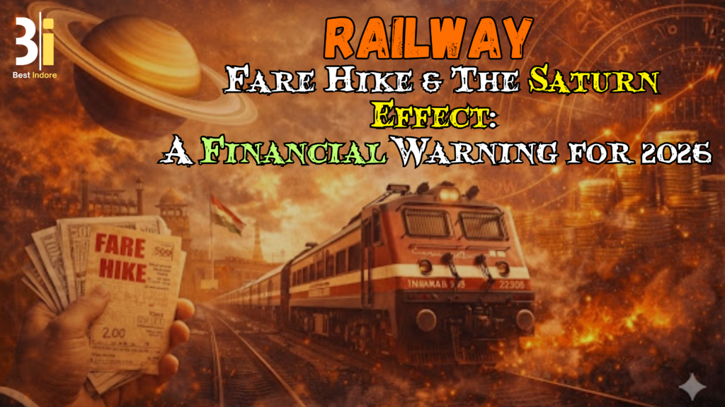 Railway Fare Hike & Saturn Effect 2026 | Astrological Warning