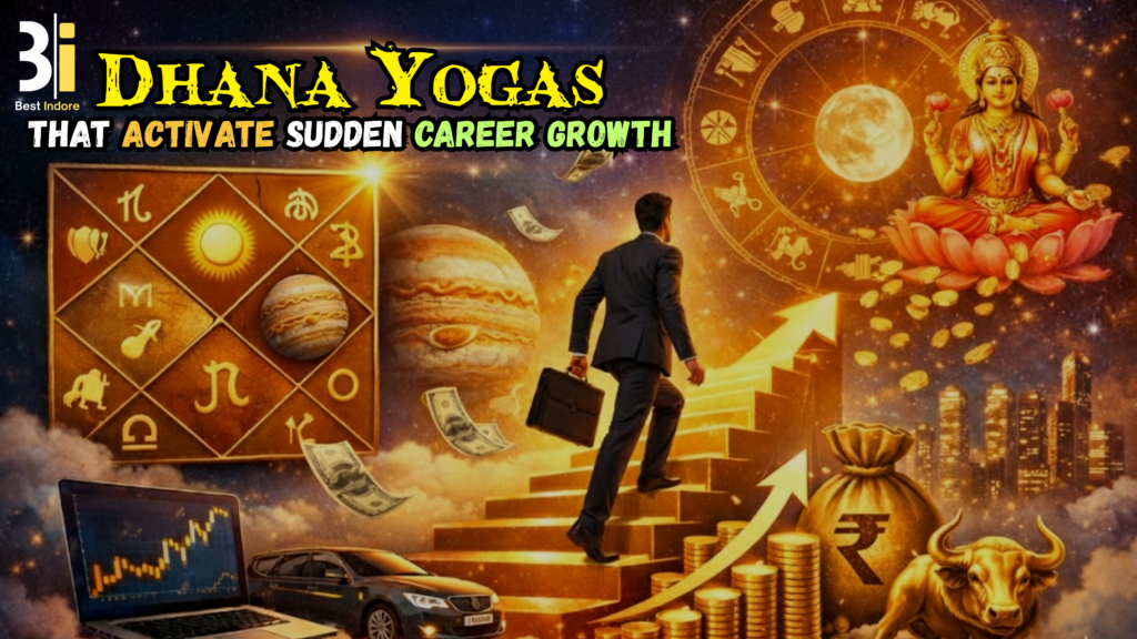 Dhana Yogas That Activate Sudden Career Growth