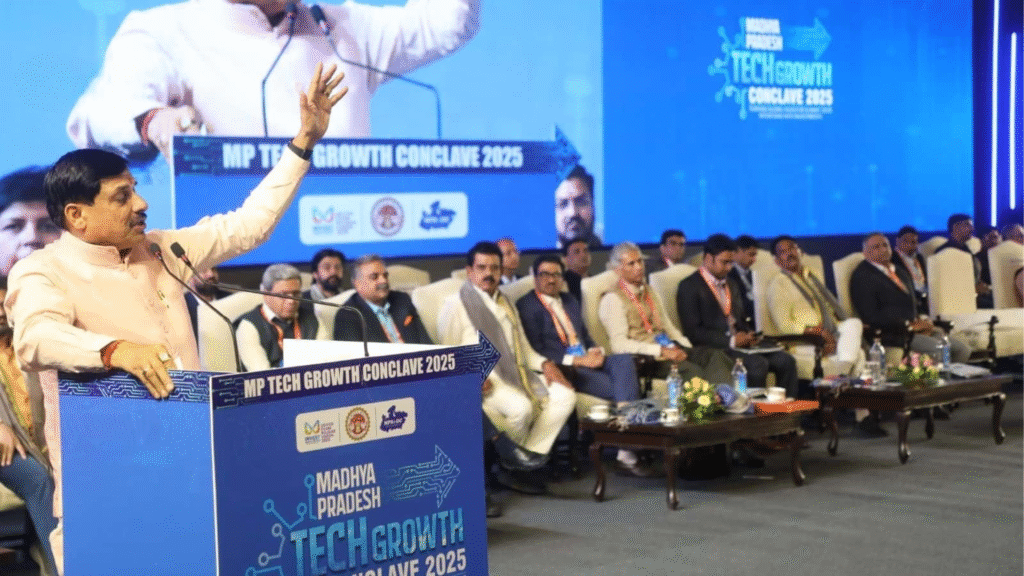 इंदौर एमपी टेक ग्रोथ कॉन्क्लेव 2025 इंदौर में ₹20,000 करोड़ का निवेश, 75000 नौकरियां लाएगा