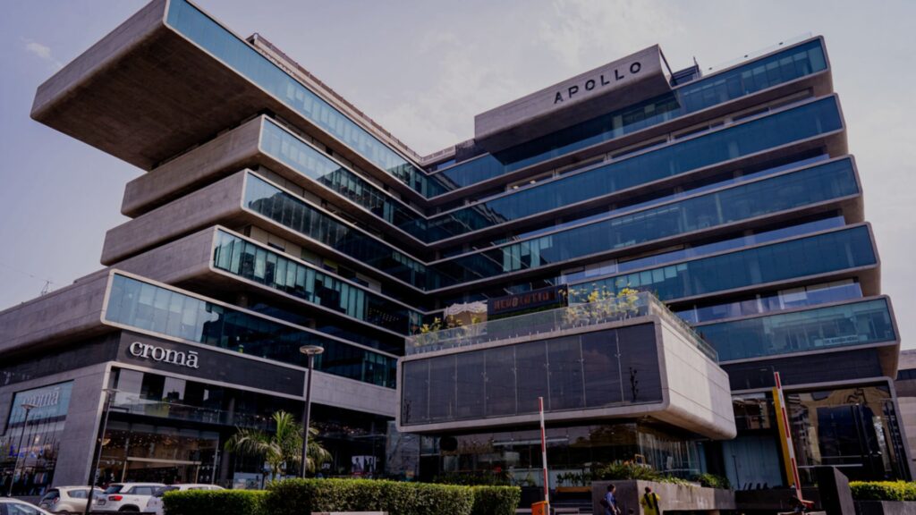 Indore Property: Office space in Apollo Premier Building located on AB Road