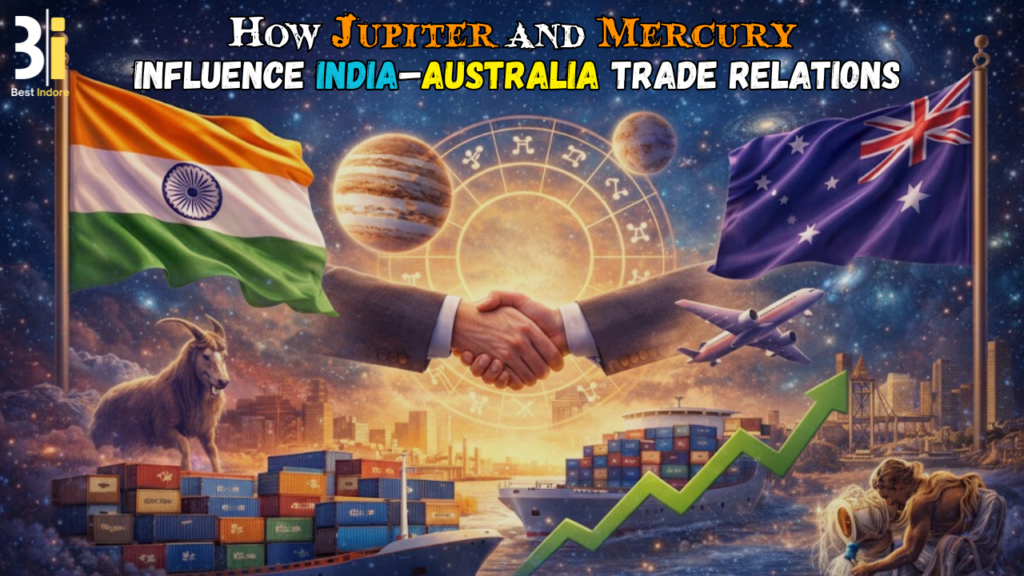 How Jupiter and Mercury Influence India–Australia Trade Relations