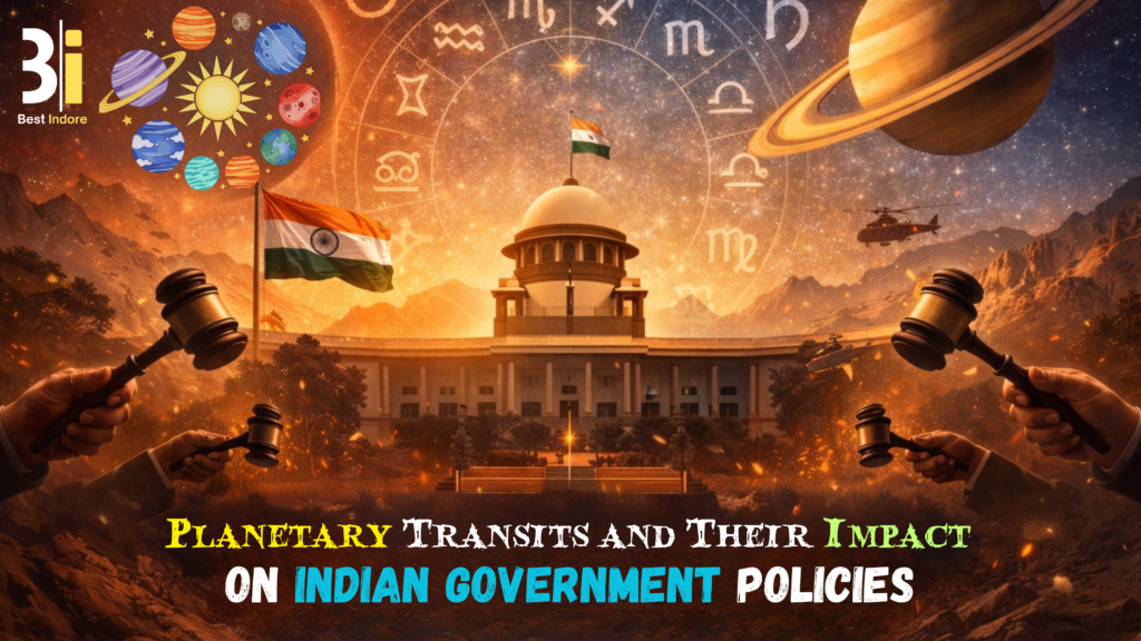 Planetary Transits and Indian Government Policies