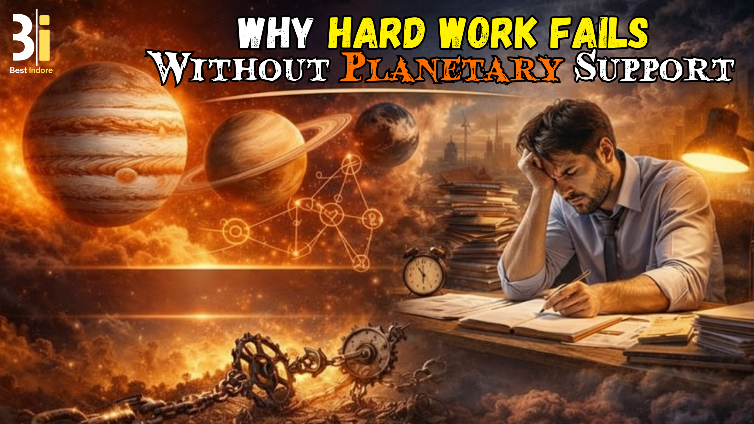 Why Hard Work Fails Without Planetary Support